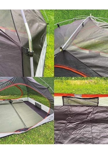 Campout Neptune 3 Kamp Çadırı Haki