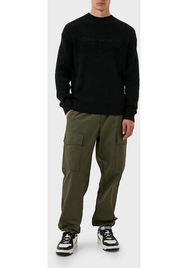Calvin Klein Erkek Kazak J30j323982 Beh Siyah