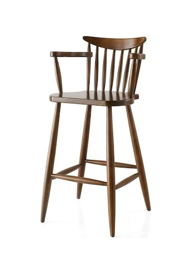 Mobilgen Diva Bar Sandalye Ceviz