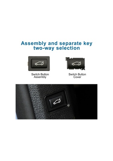 Bagaj Kapağı Arka Bagaj Anahtarı Düğme Kapağı Değiştirme