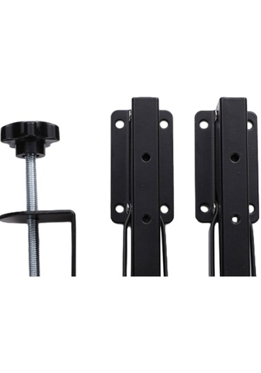 Homyl Klavye Tepsisi Kelepçesi Montajı, 0,5-9,5cm Ayarlanabilir