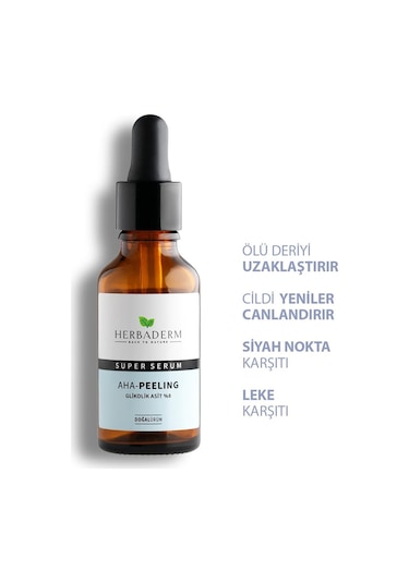 Herbaderm Aha-Peeling Cilt Tonu Eşitleyici Super Serum 30 ML
