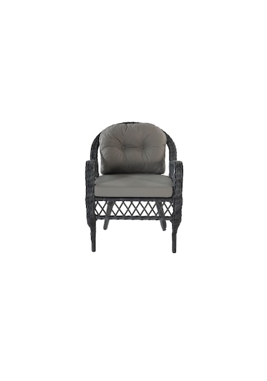 Beypazarı 2+1+1+sehpa 60 90 Baklon Bahçe Mutfak Takımı Gri