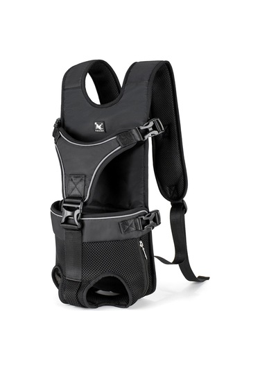 Jokmae Kamuflaj Desenli Köpek Çantası Siyah