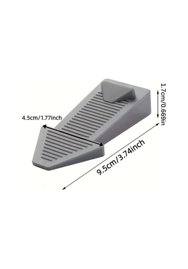 Cordial 6 Adet Kahverengi Kapı Tutucu Taban Koruyucu Anti Kaygan Paspas Halı Ve Seramik Diğer