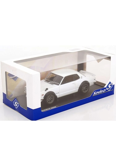 1:18 Solido 1970 Nissan Skyline C10 Hakosuka - Pearl White