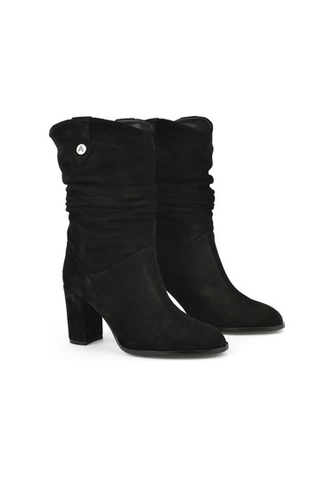 Ziya, Kadın Hakiki Deri Çizme 1531050z25100670k Siyah 1531050z25100670k 000 Siyah