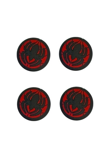 Nintendo Switch/switch Oled /switch Lite Uyumlu 3d Analog Koruyucu Silikon Spider-man