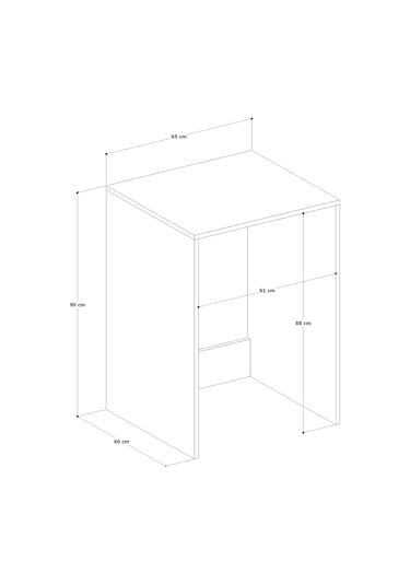 Beyaz Çamaşır Makinesi Dolabı, Kurutma Makinesi Dolabı Beyaz