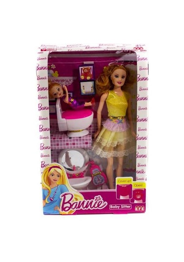 Oyuncak Bebek ve Banyo Seti