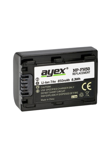 Sony Kameralar için Np-Fh50 Batarya. A230. A330. A380. A390