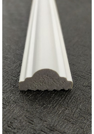 Dekoratif Boyanabilir Duvar Çıtası Hazır Kesimli 2,5 Cm Çıta