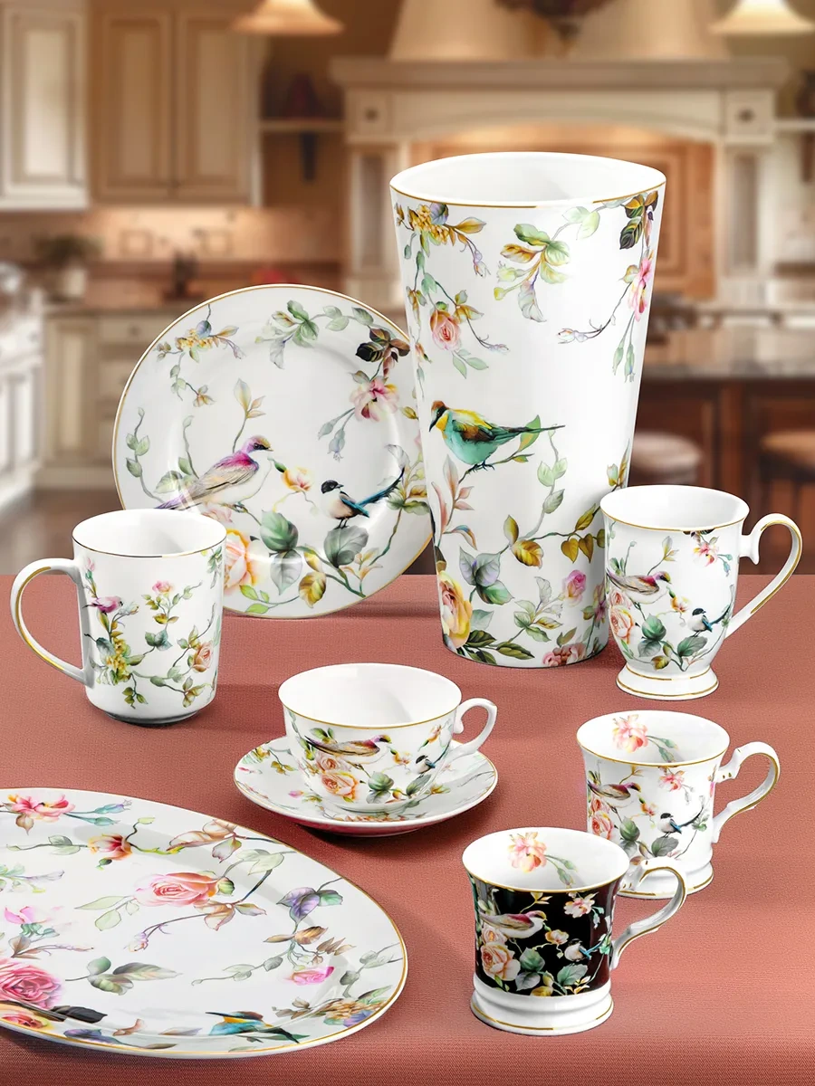 Elan Gallery "şarkı Söylü Kuşlar" Bardağı, 170 Ml. 6868847 Yeşil