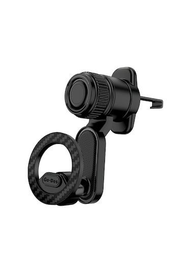 Go Des Gd-hd272 Havalandırma Tasarım Magnetik Araç Telefon Tutucu Siyah