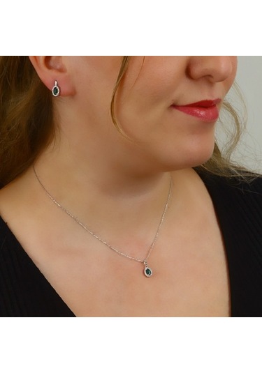 Argentum Concept - Zirkon Taşlı Gümüş Set (219325394)