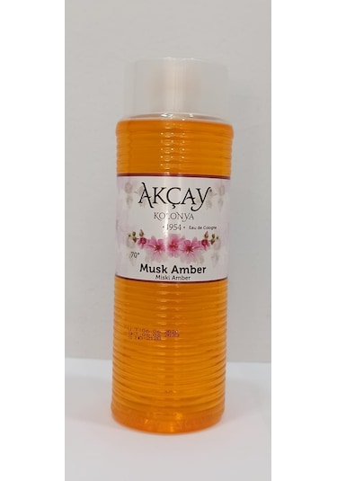 Akçay 70 Derece Miski Amber Kolonyası 400 ML