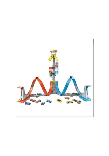 Hot Wheels Dikey Uçuş Heyecan Yarış Seti - Grw39