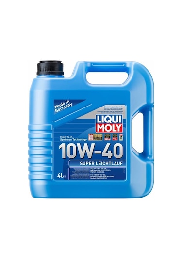Liqui Moly Super Leichtlauf 10W-40 Motor Yağı 4 L