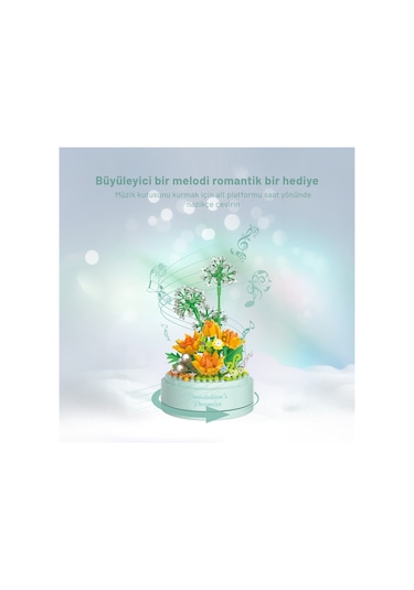 Balody Dandelion S Promise Müzik Kutusu Yapı Bloğu Seti 372 Parça