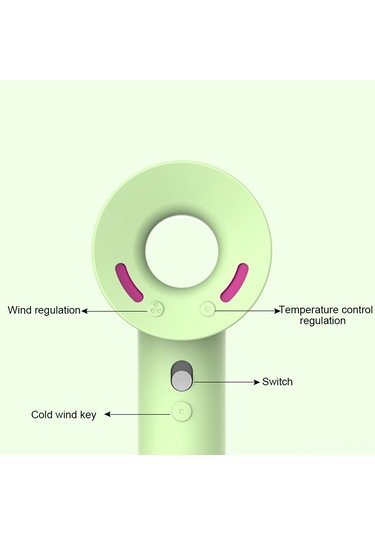 Mufunye Pratik Ve Güvenli Saç Kurutma Makinesi Kılıfı, Renk Seçenekli Silikon Koruyucu