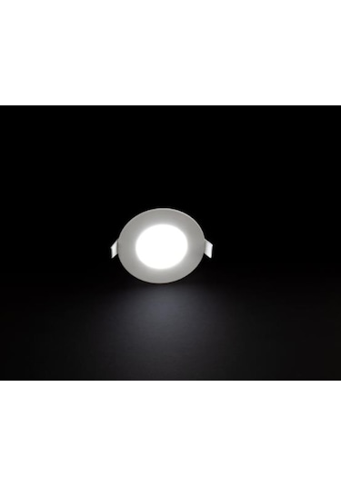 6 Watt Sıva Altı Yuvarlak Slim Led Panel Beyaz
