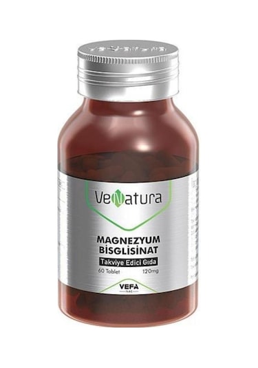 Venatura Magnezyum Bisglisinat Takviye Edici Gıda 60 Tablet