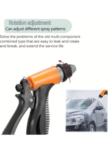 Pazly Hotu 12v Taşınabilir Akıllı Elektrikli Yüksek Basınçlı Temizleme Su Pompası Pvc Hortumlu, Araba Karavan Temizliğinde Ideal
