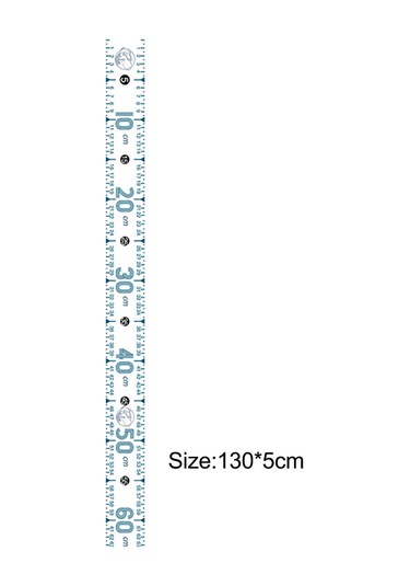 Homyl Balık Ölçme Aracı 51.18 '' Tekne Yelkenliler Beyaz-b