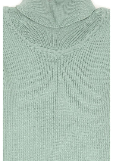 U.s. Polo Assn. Kız Çocuk Su Yeşili Kazak /triko 50297166-vr048 Su Yeşili