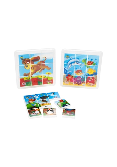 Animal Serisi Puzzle 9 Parça