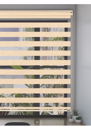 Br Demor Home Bal Rengi Bambu Zebra Yüksek Kalite Metal Kasa Bal Rengi