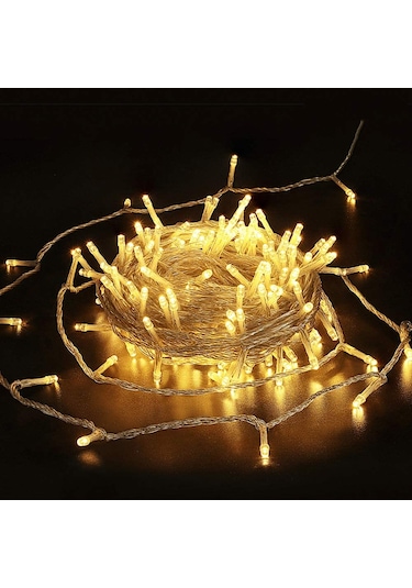 10 Metre 100 Ledli 8 Fonksiyonlu Fişli Led Işık Günışığı Yılbaşı