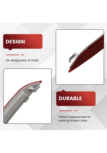 Leasetake Bmw X4 M G02 X4 20dx 20ix 25dx 30dx 30ix Arka Fren Uyarı Lambası İçin Sağ Arka Reflektör 63148497424