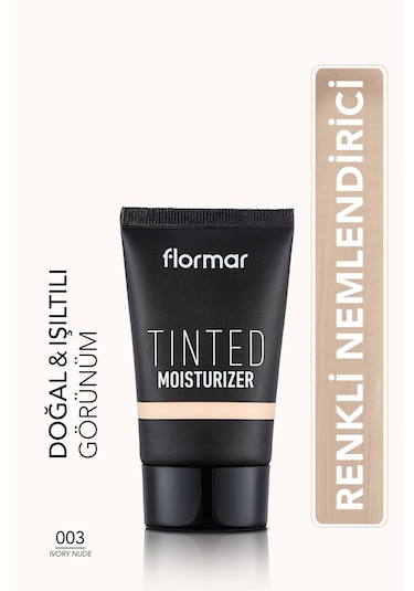 Flormar Fondöten - Tinted Moisturizer - 003 Ivory Nude - 8682536041379