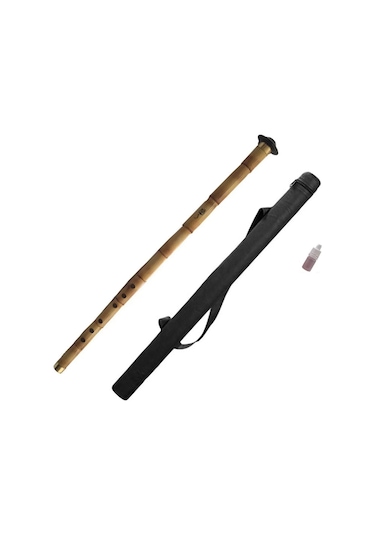 Profesyonel Ney Kız Si Delrin Başpare Lale Serisi + Kılıf + Yağ Sağ El Üstte