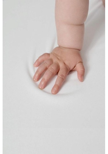 Evony Sıvı Geçirmez Yatak Koruyucu Alez 60x120 Cm Micro Kumaş Alez Beyaz