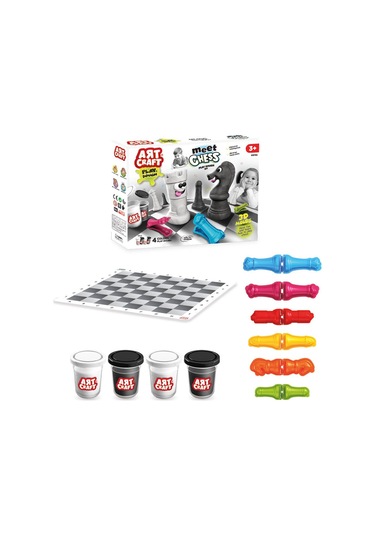Oyun Hamuru Santranç Hamur Set