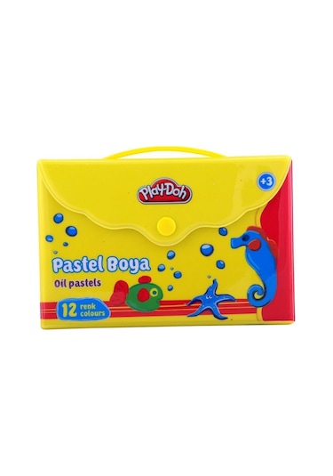 Play-Doh Pa005 Pastel Boya Çantalı 12 Renk