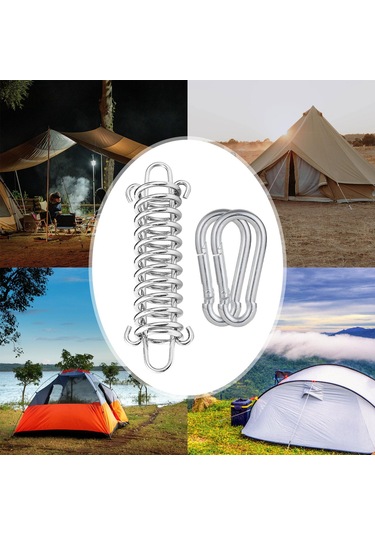 Suntek Çadır Bahar Tokaları Balıkçılık Için Karabina-ile Karabina İle Çok Renkli