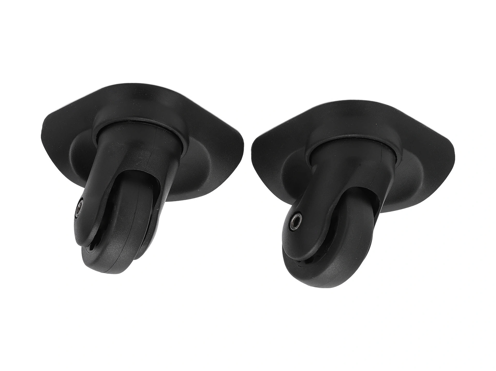 Shineyee A52 Siyah Valiz Tekerlekleri - Pp+pet Malzeme, Sessiz Ve Dayanıklı, Kolay Kurulum, Valiz Tamiri Aksesuarı 1 Çift