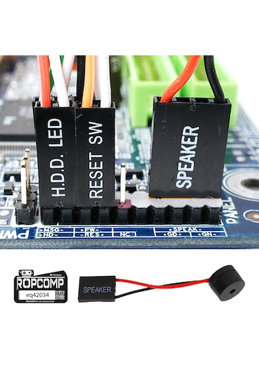 Ropcomp Anakart Uyumlu Bıos Buzzer 4 Pin