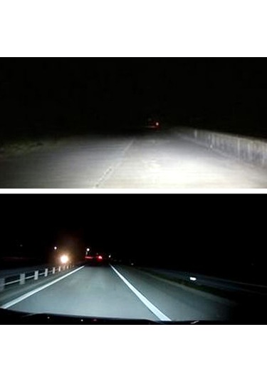 Yaozixa H4 Tipi Araba Led Farı, 55w 8000lm 6000k, Uzaktan-yakın Işıklı Bütünleşik, Alüminyum Gövde, Ip67, 50000 Saat Ömür