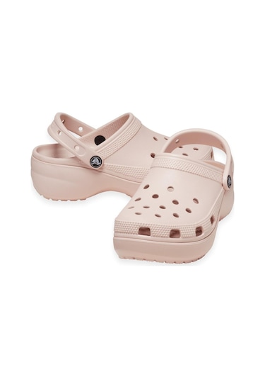 Crocs 206750 G Classic Platform Clog W Pudra Kadın Terlik Pudra