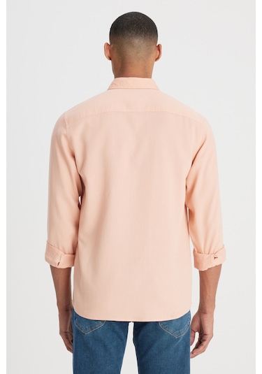 Lee Regular Fit Normal Kesim Pamuk Açık Pembe Gömlek L241262590 Açık Pembe