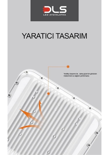 300w Bm300 Projektör Dls Park Bahçe Site Çevre Bina Tabela Dış Mekan Led Lamba