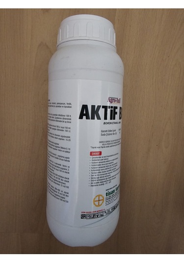 Sıvı Bor Gübre Aktif Bor Güçlü Çiçek Meyve Tutumu 1lt