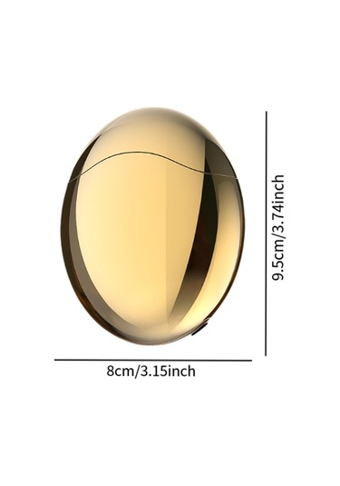 Suntek Yüz Tonlama Cihazı Isıtmalı Titreşimli Masaj Aleti Altın