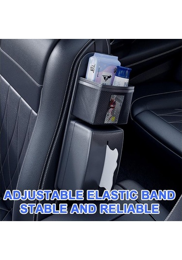 Seametal Araba Koltuğu Yan Cep Arka Koltuk İçecek Tutucu Asılı Çanta Oto Aksesuarları