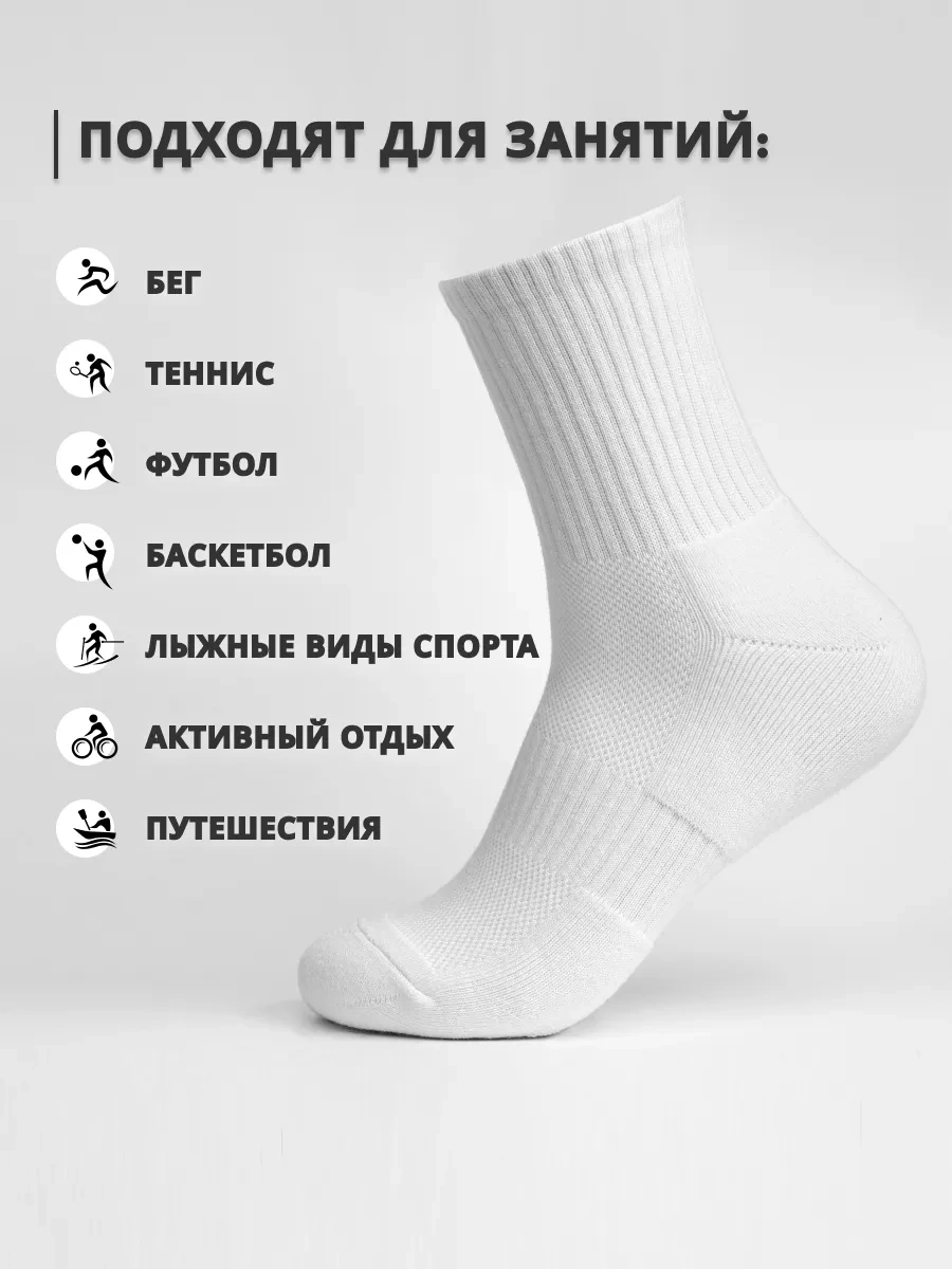 Coolsocks Erkek Spor Uzun Çorap Seti 3 Adet 388784933 Beyaz