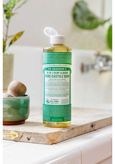 Dr. Bronner's Badem Kokulu Çok Amaçlı Sıvı Sabun 473 ML